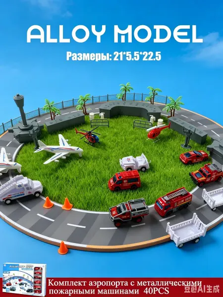 CyberToy Детские автомобильные металлические игрушки