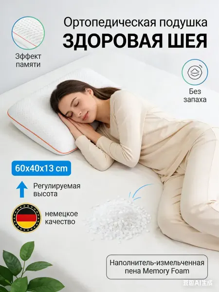 Dorez Подушка ортопедическая с регулируемой высотой