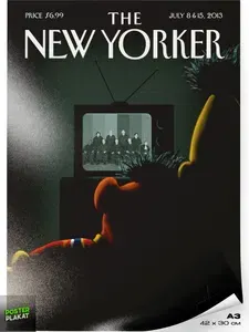 Постер с обложкой The New Yorker, Нью Йоркер, выпуск 8 июля 2013 г, на стену для интерьера, А3 (420х297 мм), Постер Плакат