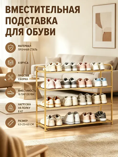 Обувница, полка в прихожую