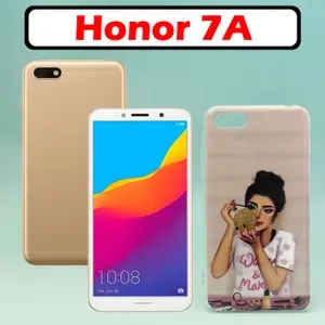 Чехол накладка для Honor 7A / 7S / Huawei Y5 Lite 2018 Макияж,пластик