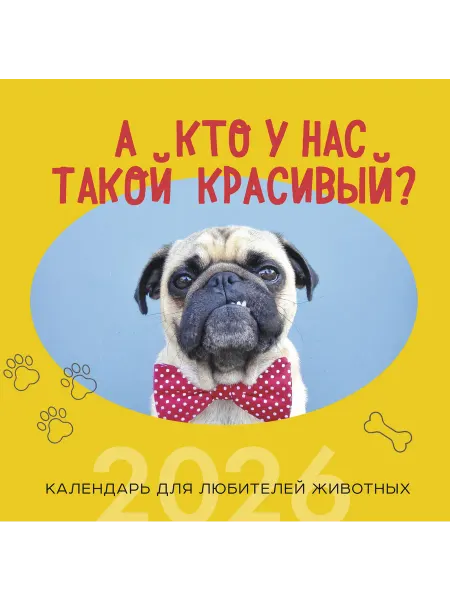 Книга А кто у нас такой красивый? Календарь настенный на 202