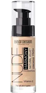 BELOR DESIGN Тональный крем для лица стойкий тон 202 Nude Harmony