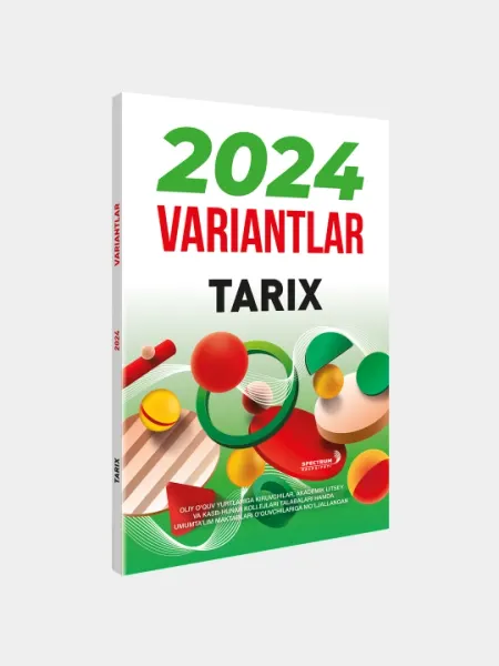 История, Варианты 2024, сборник тестов, на узбекском