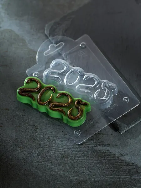 AnyMolds 2025 Новый год Змейки форма пластиковая для мыла