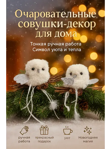 Новогодние украшения набор игрушек на елку декор 2026