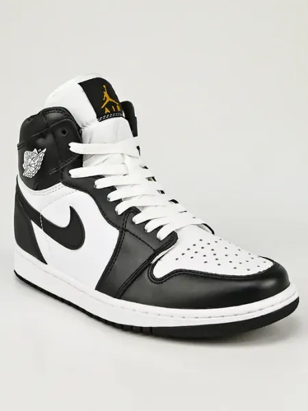 KJStyle Кроссовки мужские зимние с мехом Air Jordan 1