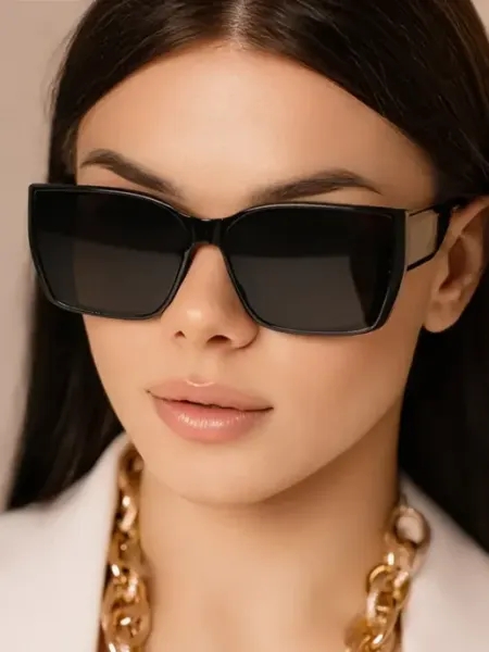 Sun Loren Очки солнцезащитные модные прямоугольные 2026