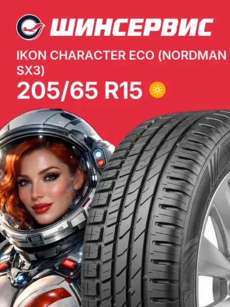 Ikon Tyres Character Eco Шины летние 205/65 R15 94H