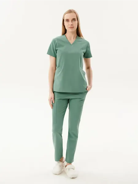 UP UNIFORMS Медицинский костюм №1 (ОЛИВКОВЫЙ)