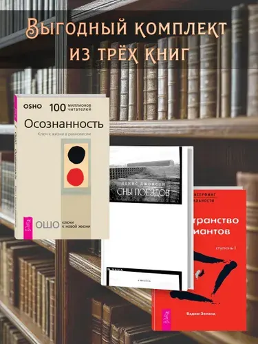 Сны поездов + Трансерфинг I + Осознанность