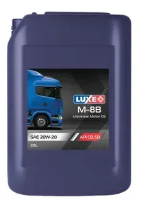 Luxe 20W-20 Масло моторное, Минеральное, 30 л