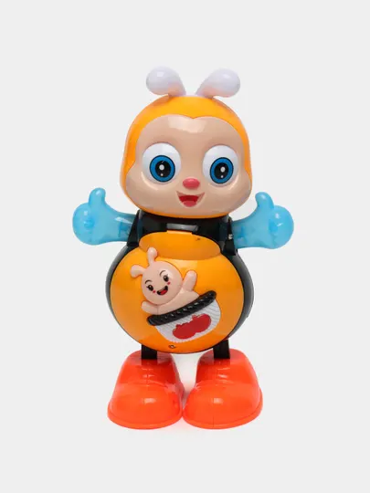 Игрушка танцующая пчела майя интерактивная, музыкальная, 21 см