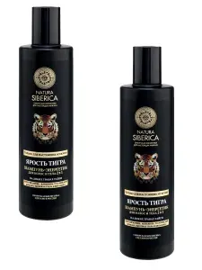 Natura Siberica Шампунь для волос и тела Ярость тигра 2в1, 250 мл, 2 шт