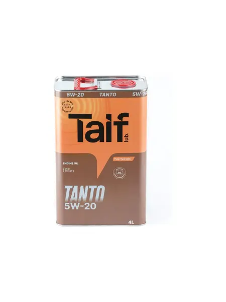 TAIF Автомобильное масло TANTO 5W-20 SN, GF-5, 4 л 211038