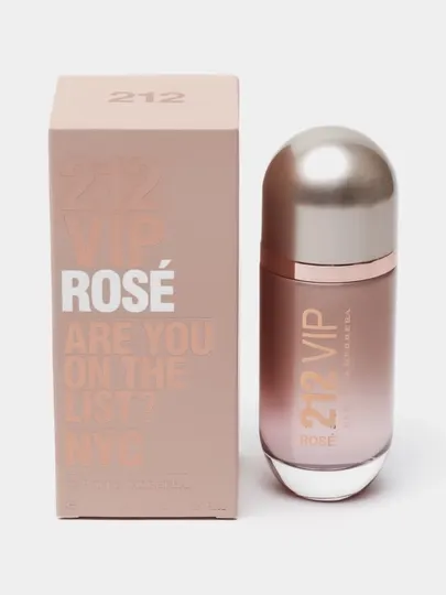 Парфюмированная вода 212 VIP духи ROSE для женщин