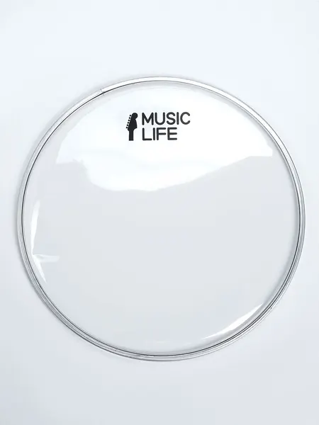 Пластик для барабана Music Life 10 дюймов, прозрачный