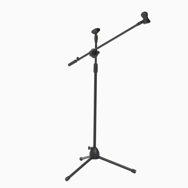 Микрофонная стойка Music Life напольная под два устройства h 150 см d 2.5 см