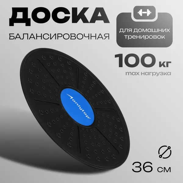 Балансировочная доска для фитнеса, диаметр 36 см