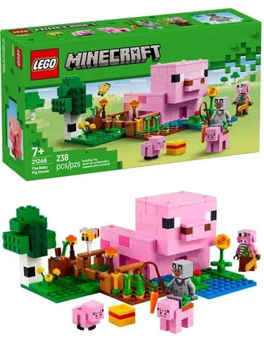 LEGO Конструктор Minecraft 21268 Дом поросёнка
