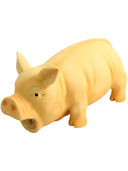 Triol Игрушка Поросенок хрюкающий для собак латекс 21х8,5х9,5 см