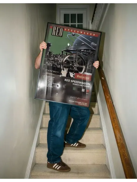 Postersbase Музыкальный постер REO Speedwagon - Wheels Are Turnin 21x30