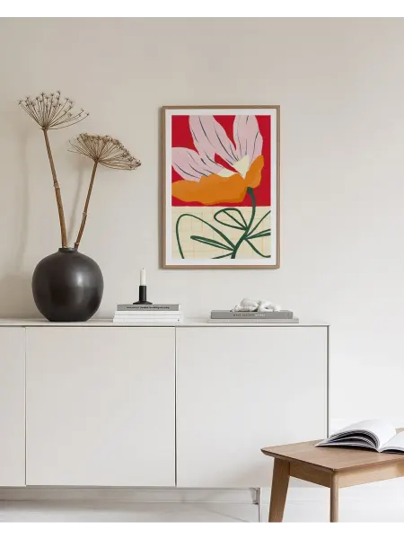 Onllyart Постер 21x30 декоративный цветок