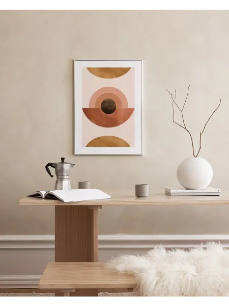 Onllyart Постер 21x30 абстрактная терракота