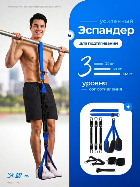 ФизКультура Резинка для подтягивания на турник