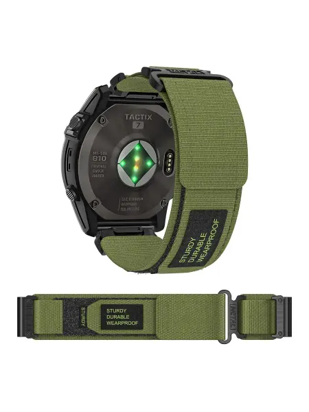 Ремешок для умных часов Плетеный нейлоновый ремешок для Garmin Fenix 22мм