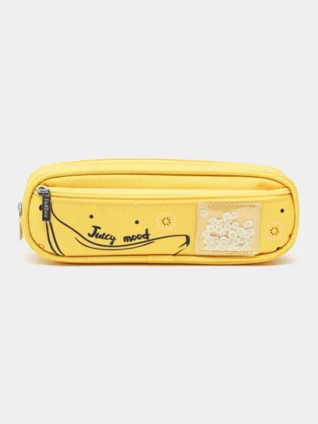 Пенал Hatber на молнии, мягкий - Banana NPn 54300, 45*80*220 мм q0000017031