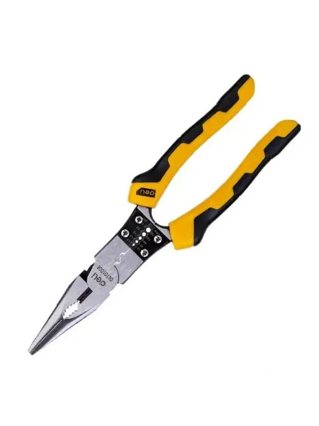Deli Tools Тонкогубцы DL101008 многофункциональные 220 мм