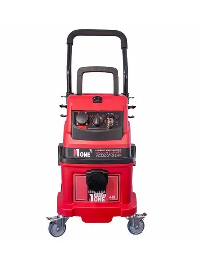 Пылесос строительный NUMBER ONE VC2200/40-2HP 2200 Вт, 40 л, 3 м шланг, длина кабеля 5 м