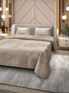 Покрывало на кровать 220х240 см, City Home Collection, цвет бежевый