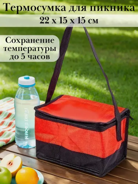 TouchLife Термосумка холодильник для пикника, 22х15х15 см