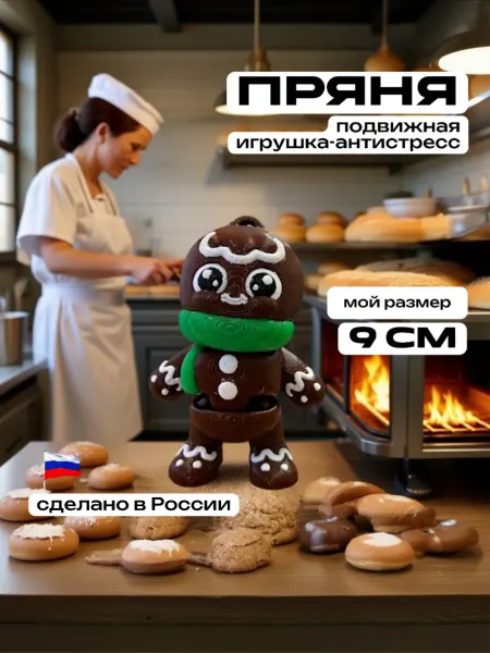 3D Сказки Пряня 3д игрушка подвижная антистресс