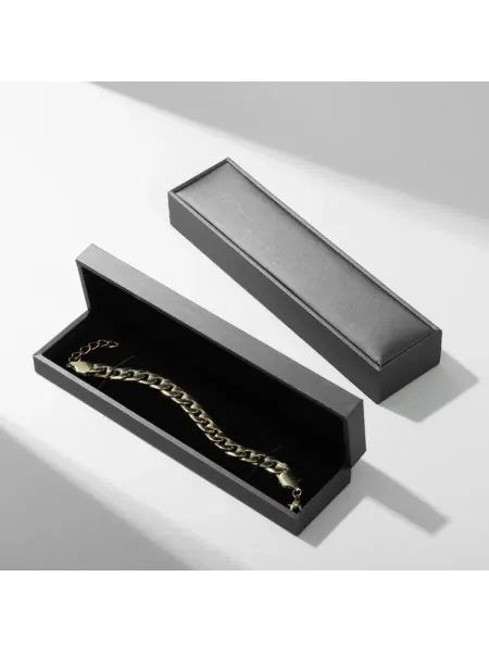 ПМДК Футляр для браслета и часов, серый, 22х5,5 см