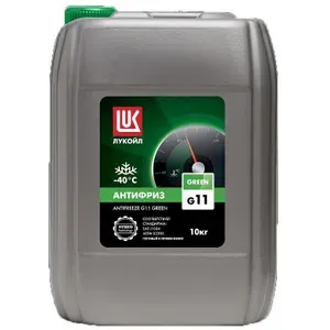 Антифриз ЛУКОЙЛ G11 Green, 10 кг 227384
