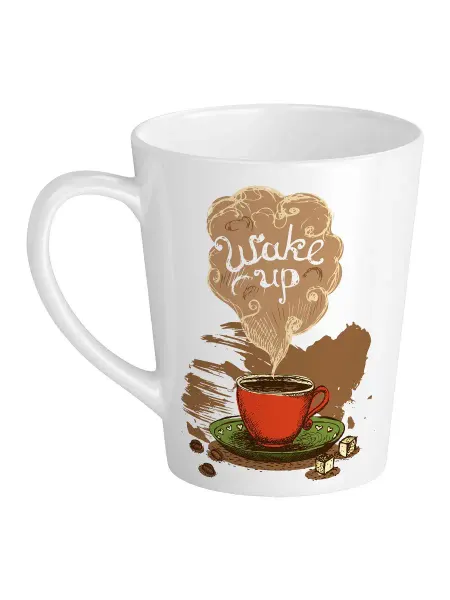 Luzimuzi Кружка Латте Coffee wake up для чая для кофе