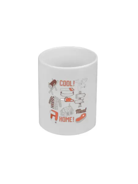 FUN.ru Кружка для чая и кофе с принтом COOL HOME! стиль ретро, лесо