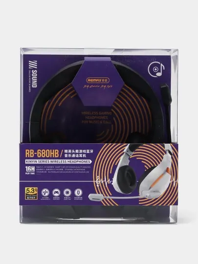 Наушники беспроводные с микрофоном REMAX RB680HB Bluetooth 5.3 23