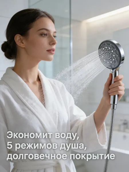 Уникальная душевая головка