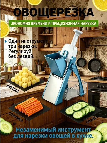Овощерезка ручная многофункциональная