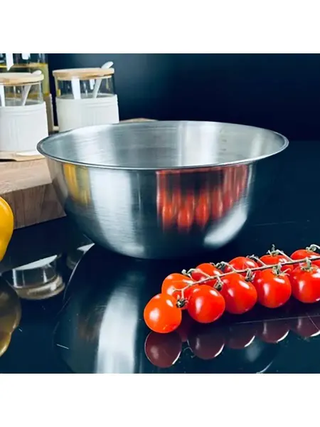 Нет бренда Миска салатник из нержавеющей стали 23×10 см