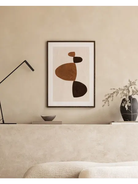 Onllyart Постер 21x30 каштановые формы