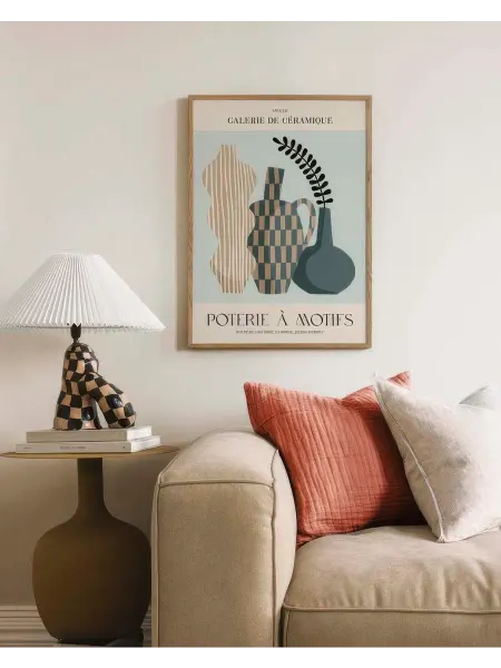 Onllyart Постер 21x30 керамика с узором №2