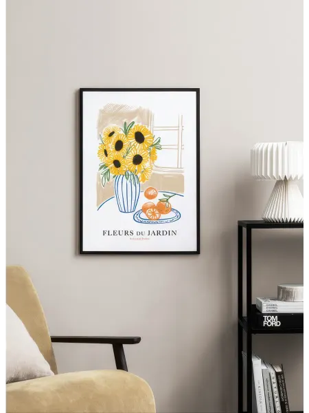 Onllyart Постер 21x30 садовые цветы №1