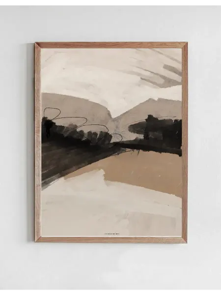 Onllyart Постер Абстрактный Пейзаж 40x50