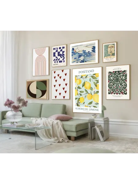 Onlly.art Интерьерные постеры свободная геометрия и графичная пластика