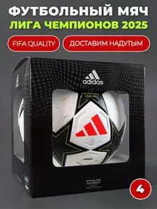 Мяч футбольный профессиональный Adidas UCL 24/25 PRO